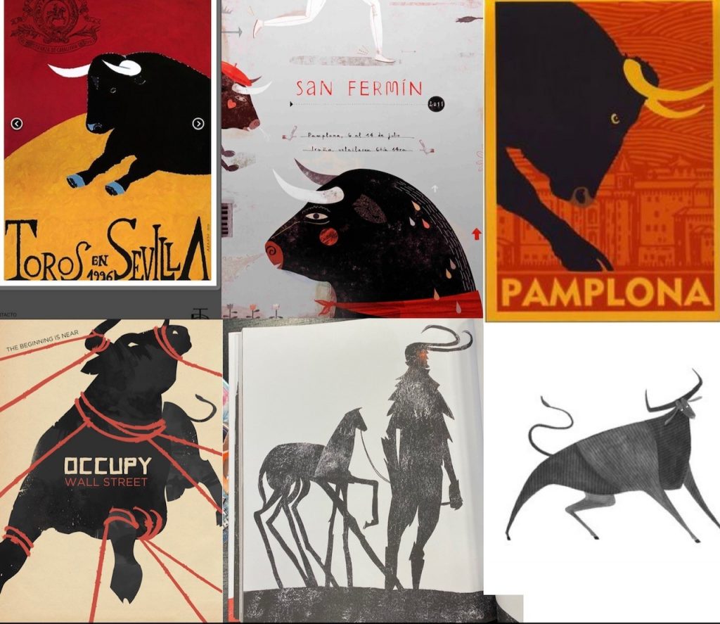 the legend of el toron picture book bulls